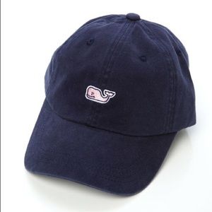 Vineyard Vines Whale Logo Hat Navy Blue